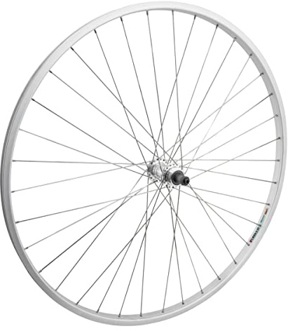 WheelMaster 27 x 1-1/4 Rear Bicycle Wheel, Freewheel, Silver 36H