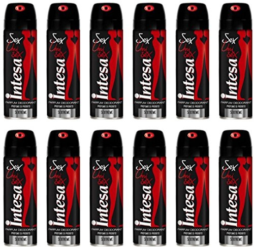 Vereinbarung Set 12 Deodorant Spray Unisex Sextreme 125 ml. Körperpflege