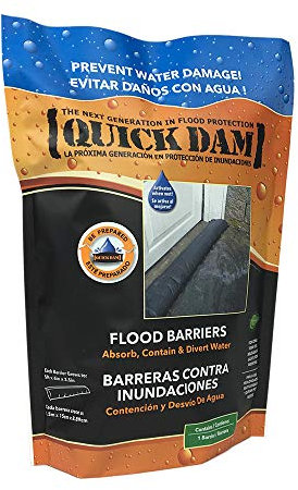 Quick Dam QD65-1 1 per Pack Flood Barrier, 5', Black by Quick Dam