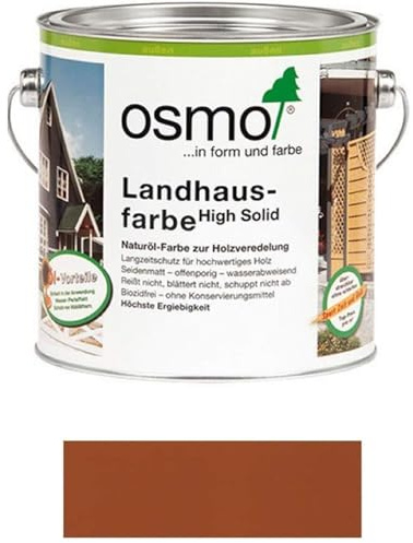 OSMO Landhausfarbe High Solid 2,5L Zeder/Rotholz 2310