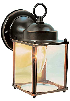 Design House Coach Outdoor Wall Light, Oil Rubbed Bronze