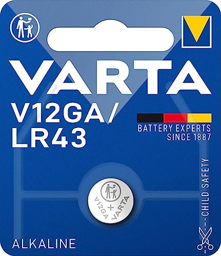 Varta 48044 LR43 (4278) - piles bouton alcaline au manganèse 1 5 V