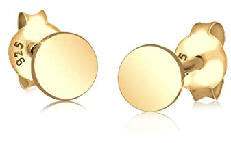 Elli Ohrringe Damen Ohrstecker Kreis Basic Geo Trend 925 Silber
