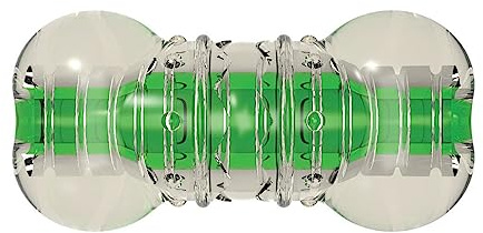 Petstages Crunchcore Bone - Knochen-Kauspielzeug für Hunde - als Alternative zu Wasserflaschen - XS