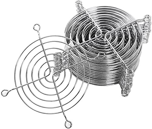 sourcing map Metal Fan Grill Fan Guard Protective Case for 90mm Computer PC Cooling Fan- 15pcs