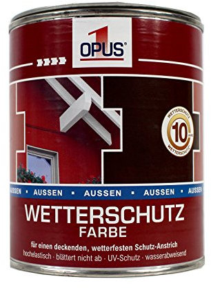 OPUS WETTERSCHUTZ-FARBE - 0.75 LTR (MOOSGRUEN)