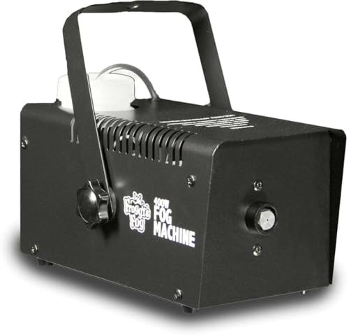 Froggy's Fog 400 Watt Fog Machine with Wired Remote – Durable All-Metal Build, Compact High-Output Design for Halloween, Parties, and Events – Works with Timer or Wireless Remote, Indoor or Outdoor