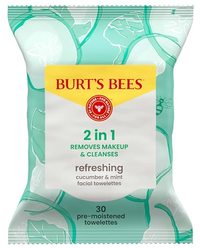 Burt 's Bees Sensitive rengöringstrasor med bomullsextrakt