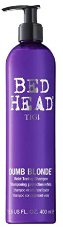 TIGI Bed Head Dumb Blonde Purple Toning Shampoo, 13.5 Ounce