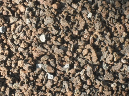 Der Naturstein Garten Lava Mulch 8–16mm für Garten und Aquarium, Frostfest, als Mulch und Dekoration, langfristige Bodenverbesserung - 12,5kg