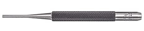 Starrett 565B 4 Overall Length, 11/16 Pin Length, 3/32 Pin Diameter, Drive Pin Punch