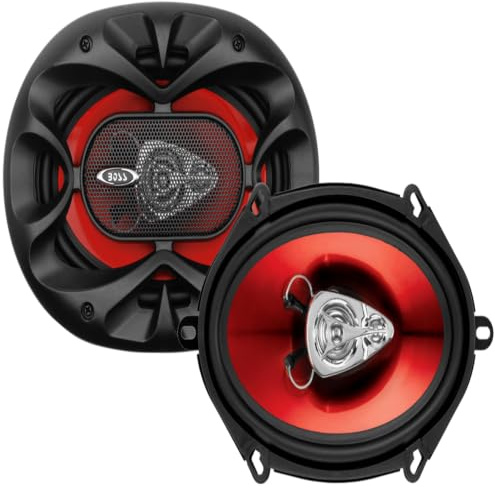 Boss Audio Chaos-serie 5 x 7 tum 3-vägs högtalare (paket med 2)