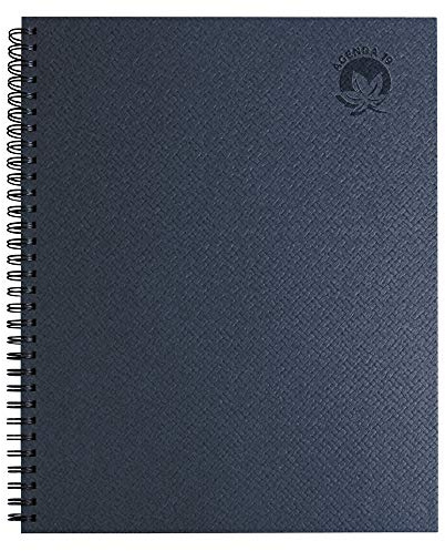 Exacompta – 27222E Eurotime 27 veckokalender, spiralbunden för evigt – 21 x 27 cm – januari till december 2024 – olika färger