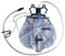 5 Stück Urinbeutel Urindrainagebeutel geschlossenes System 2000ml Schlauch 120cm