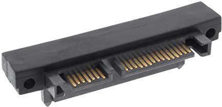InLine 27700F SATA Adapter Stecker / Buchse, 22pol. (15+7), aufwärts gewinkelt