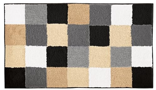 Kleine Wolke 5426926382 Badteppich Caro 60 x 105 cm schwarz