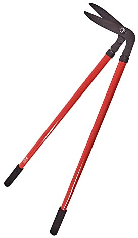 Amtech - Long Handled Lawn Edging Shears for Hedges, Trimming Grass Borders, and More, Garden DIY, Versatile, Easy to Use, Durable Steel, Lightweight with Cushion Grips, Sharp Precise Cut