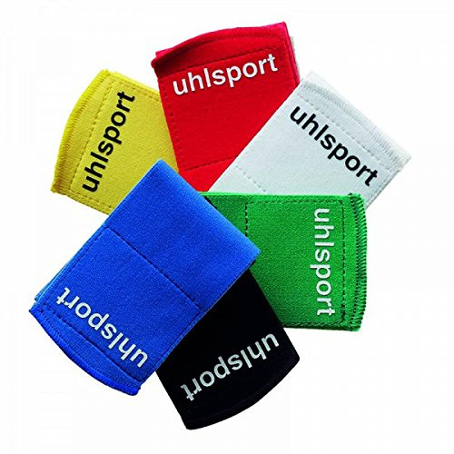 uhlsport Schienbeinschützerhalter 6,5 cm (3 Paar), Farbe:schwarz