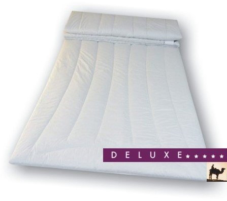 Warme Winterdecke 100% feinstes Kamelhaar 200x200cm