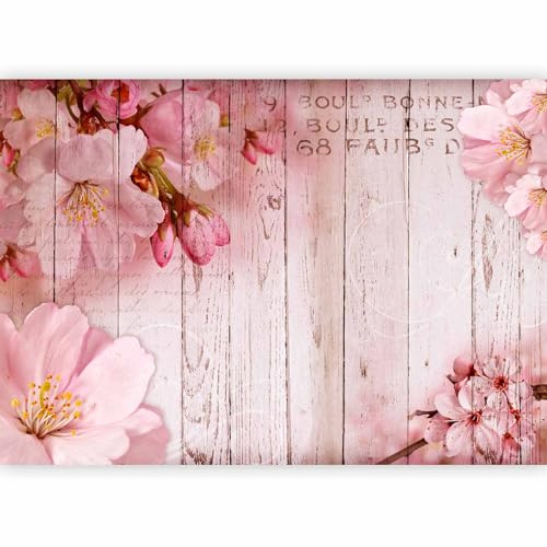 Papier peint murando intissé 400x280 cm Décoration Murale XXL Poster Tableaux Muraux Tapisserie Photo Trompe l'oeil Fleurs bois conseils b-A-0202-a-d