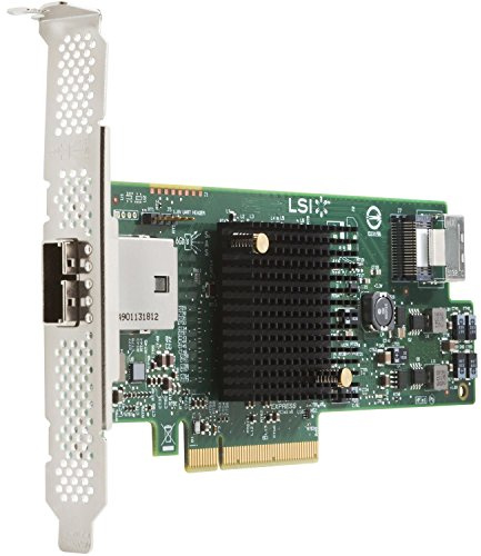 HP LSI 9217-4i4e - Speicher-Controller - SATA 6Gb/s/SAS 6Gb/s Low Profile - 600 MBps - RAID 0, 1, 10, 1E - PCIe 3.0 x8