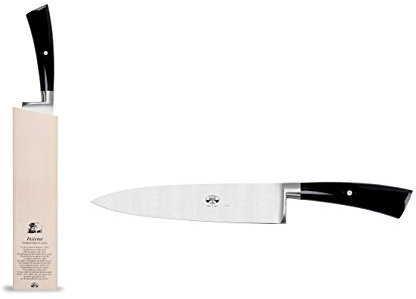 Coltellerie Berti - Insieme - Coltello trinciante da carni - Ceppo magnetico + coltello cucina forgiato (brevettato)