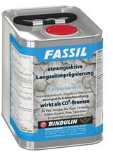 Fassil Imprägnierung 2,5 Liter inkl. Pinsel zum Auftragen von E-Com24