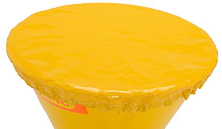 CEMO 7885 Abdeckung für Streuwagen, gelb, 35 L