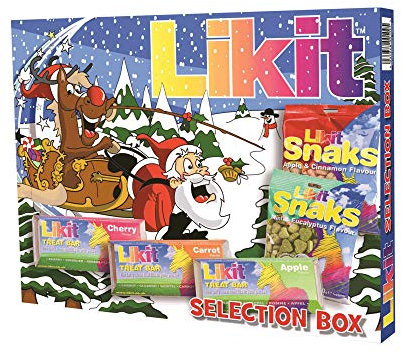 Likit Auswahlbox Enthält 5 Leckerlis, lustiges Spiel und Wettkampf.