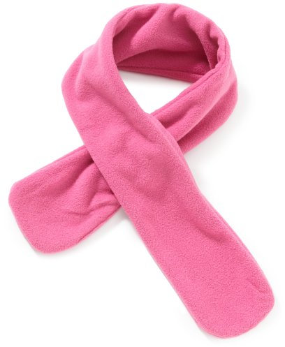 Playshoes Unisex Kinder Fleece-Steckschal Winter-Schal, pink, one size