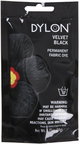 DYLON Hand Dye, Powder, Velvet Black