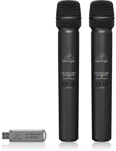 Behringer ULTRALINK ULM202USB Sistema wireless de mano, Digital Wireless