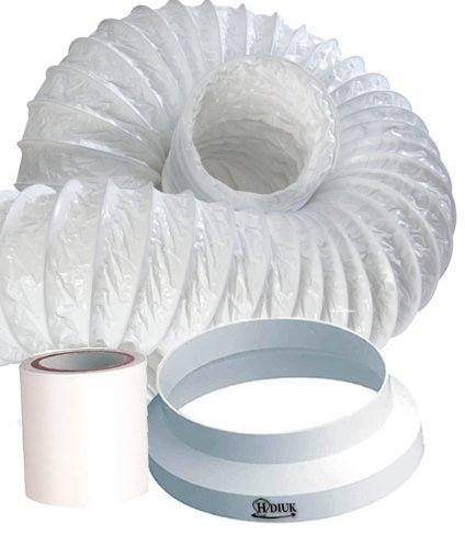 HDIUK 3m portable Air Conditioner venting duct hose extension kit.