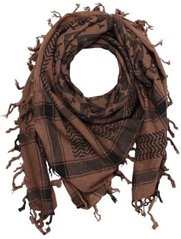 Superfreak Palituch - Palituch mit Totenkopf-Muster 1-10+ Farben - Pali Palästinenser Arafat Tuch - 100% Baumwolle