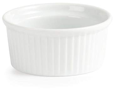 Olympia Whiteware Ramekins 85mm Porcelain Dishes Bakeware Restaurant 12pc