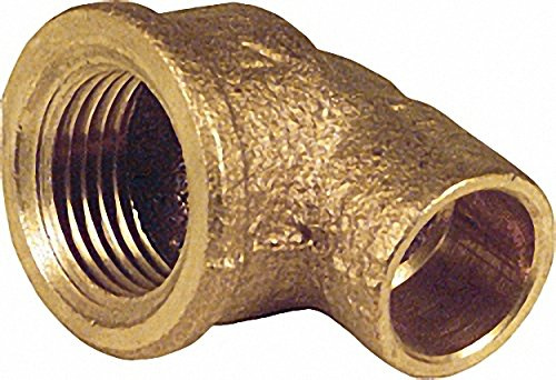 Rotguß-Lötfittings 4090g Winkel 90° Innengewinde 15-R 3-8''