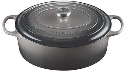 Le Creuset Huître ovale en fonte émaillée 9,5 l