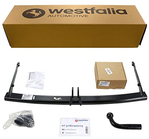 Westfalia Starre Anhängerkupplung für Passat Limousine/Variant (B7) (BJ 08/2010-12/2014) & CC B7 (BJ ab 11/2011) – Im Set mit 13-pol. fzg.-spez. Westfalia Elektrosatz