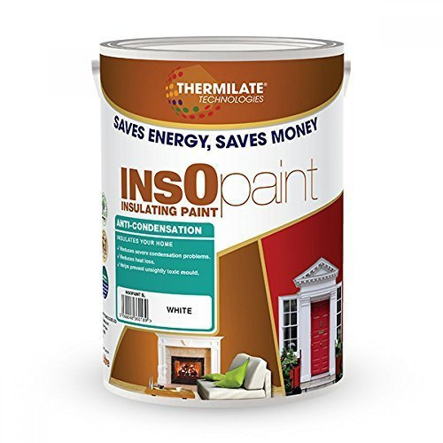 Thermilate Technology InsOpaint Advance Energy Saving Paint Keep Room Warm | 5L in 24 Colours | Tough Acrylic Emulsion Wall Ceiling Paint | Interior Emulsion Magnolia
