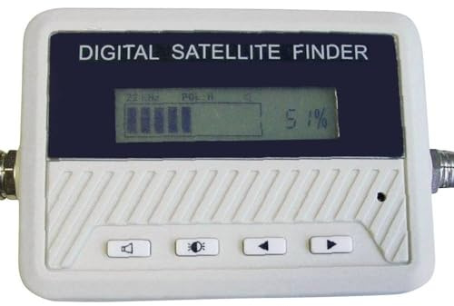 Axing SZU 17-02 Sat-Finder Digital Satelliten mit LED-Anzeige LCD-Display und Tonsignal
