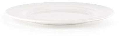Churchill Super vitrificada P603 Whiteware Classic Placa, blanco (Pack de 24)