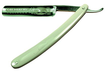 Golddachs Rasiermesser mit Kunststoffgriff
