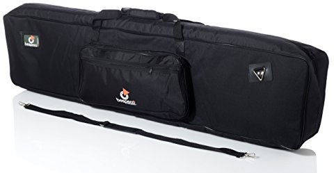Bespeco BAG488KBY Hülle für Master Keyboards mit 88 Tasten, Schwarz