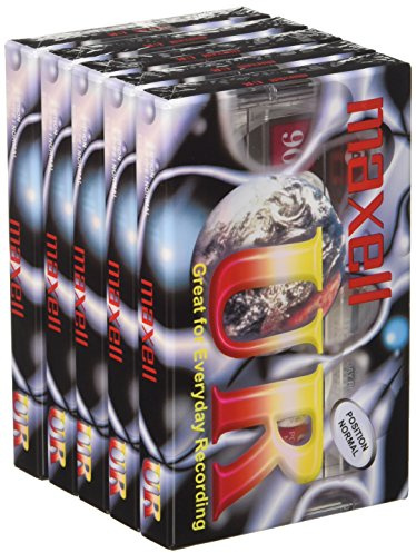 Maxell Cassette audio UR 90 Pack de 5