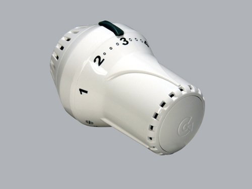 COSMO Thermostatkopf Chrom m.Nullstellg.