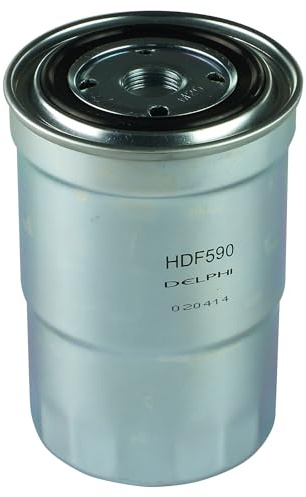 DELPHI HDF590 Kraftstofffilter Screw-on Filter Kompatibel mit MITSUBISHI PAJERO III V7W, V6W ME132526 ME132525 XE132525