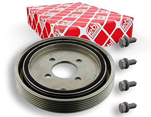 febi bilstein 33807 Riemenscheibe (entkoppelt) für Kurbelwelle, mit | Kompatibel mit: CITROËN C5 I, C5 I Break, XSARA PICASSO, PEUGEOT 406, 406 Break