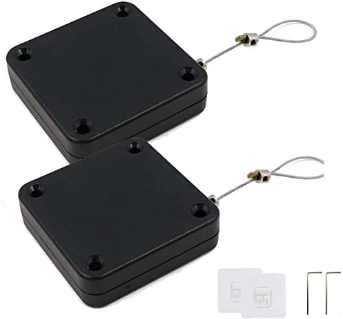 Punch-Free Automatic Sensor Door Closer,2Stück Türschließer,Multifunktional Automatisch Türschließer,für Home Office Schlafzimmer,Selbstschließende Tür mit Kordelzug für Innen Zuhause Außen Eisentür