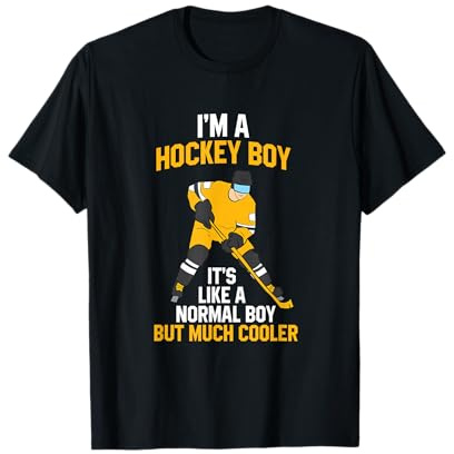 Hockey sobre hielo Niño Hockey Hijo Hockey sobre hielo Camiseta