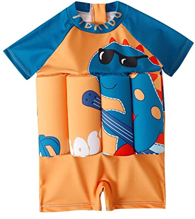 Baby Floatsuit Adjustable Boys Girls Floating Swimsuit Summer Kids Training Vest for 6M-4Y